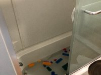 Time to wash the Crinkles (and the boy)