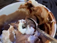 Dessert was an ice cream buffet