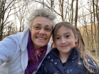 Selfie out on a walk