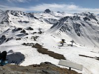 Les Becs and le Vallon from the peak of Mont Noble