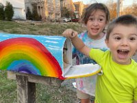 ... and discovered the mailbox contained some packages!