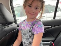 Val chose a shirt and jumper