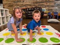 On Sunday we played Twister