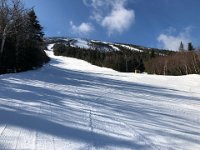 It's a little steeper than other places I have been so far, reminding me a little even of the backside of Kirkwood