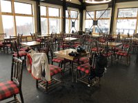 I got some respite from the rain in the deserted mid-mtn lodge