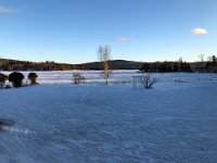 View from Fish Camp 2 in Rangeley ME