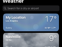 Nice temperature (compared with other places!)