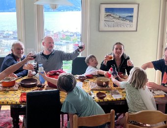 6 August - Around Montreux with Family