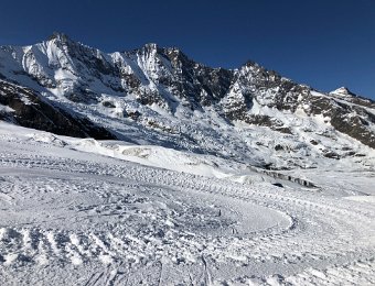 21 February - Skiing Saas-Fee