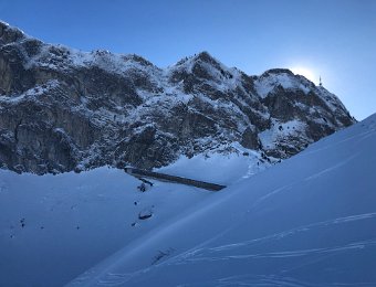 3 February - Skiing Rochers de Naye