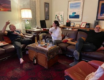 4 February - Killko and Christiane at RGB