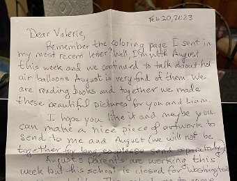 Letters to Val and Liam