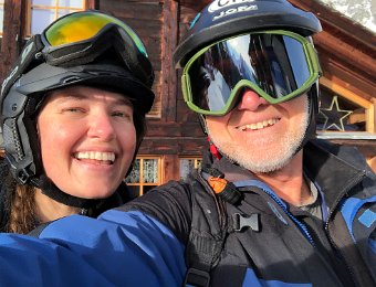 1 January Nikki and Greg go to Marecottes