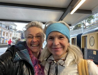 17-18 January Sarah comes to Montreux