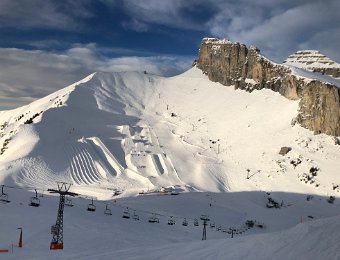 23 January Skiing Alpes Vaudoises