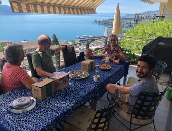 14 July - P, M, B, N and Leo at RGB