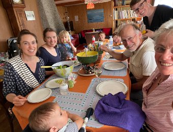 24 July - At the farmhouse