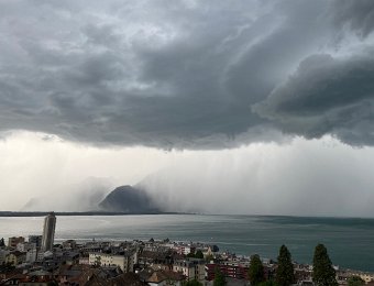 22 June - Storm on Lake Geneva