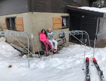 13 March - Skiing les Marecottes with Rickermanns