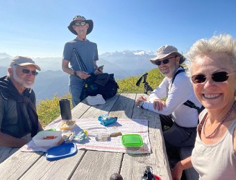 7 October - La Grand Garde with Jim and Rich