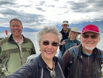 28 April - Lavaux with J and M and OGC Scott