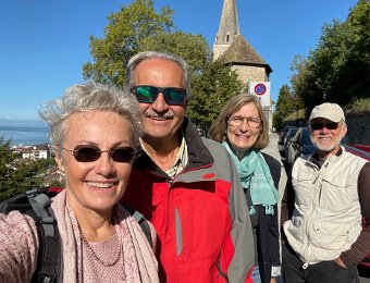 24 September - Mark and Priscilla, Sunset