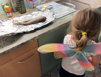 3 September - P, C, J and R for dinner, Sunset