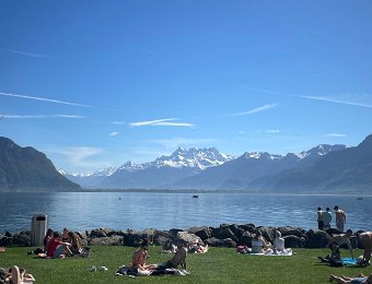 14 April - Around Montreux w P and C