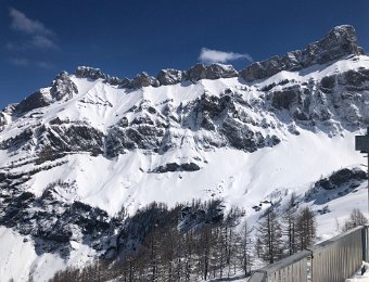 25 April - Skiing Les Diablerets (Glacier 3000)