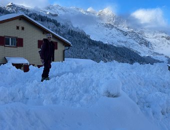 3 January Engelberg Day Six Snow Play