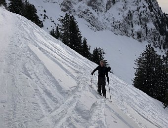 21 January - Rochers de Naye w Peter