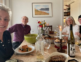 3 May - Dinner Chez Wampler-Stelzner