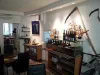 20151017 123013  Where drunken welfare cases called their case workers, we now have wine bottles and wall decorations.