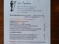 20151017 123204  The menu was a bit tongue-in-cheek