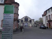 DSCN4986  Trying to locate the entrance to the model railroading club..