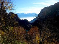 20151026 103232  The plan is to climb Le Grammont: looking back toward the lake