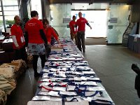 20151004 160208  I arrived two days early in Perth to participate in a management meeting of a sister project and to get a red T-shirt for handing out name tags.