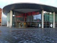 20151007 075100  The entrance to the Concert Hall morning of the 7th